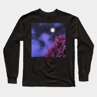 A Beautiful Full Moon Night Long Sleeve T-Shirt